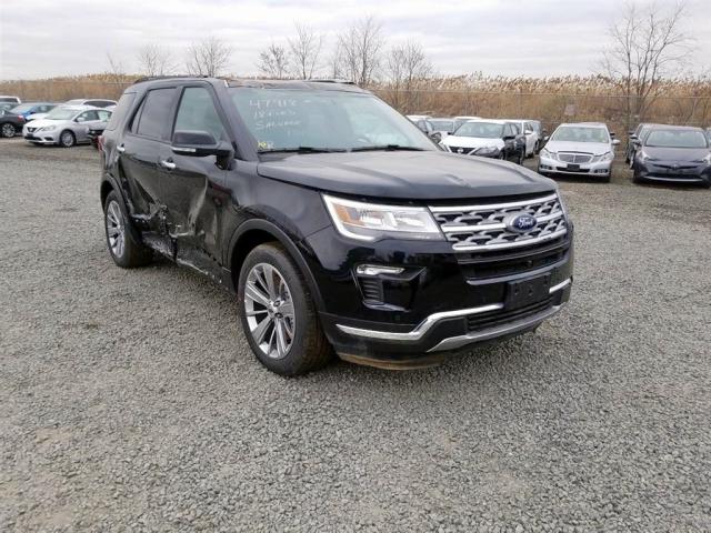 1FM5K8F89JGB58028 - 2018 FORD EXPLORER L BLACK photo 1