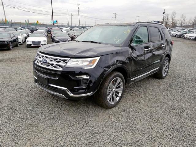 1FM5K8F89JGB58028 - 2018 FORD EXPLORER L BLACK photo 2