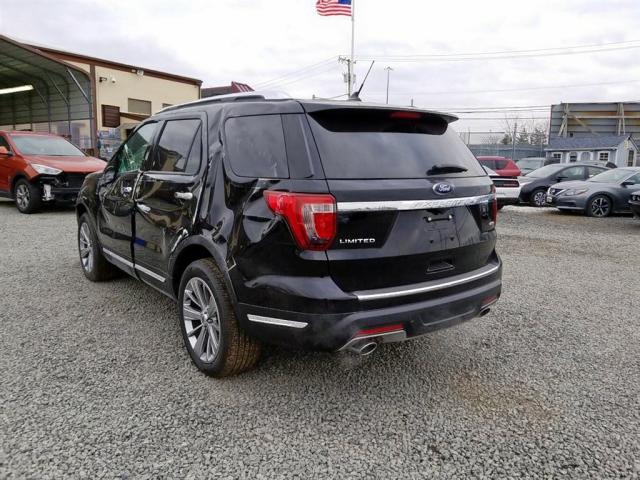 1FM5K8F89JGB58028 - 2018 FORD EXPLORER L BLACK photo 4