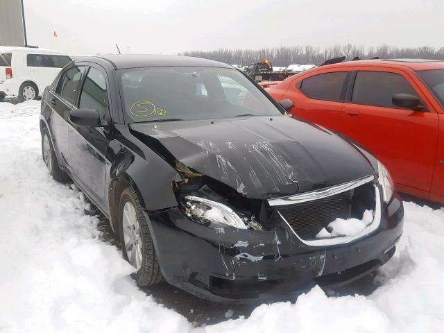 1C3CCBBB2CN114690 - 2012 CHRYSLER 200 TOURIN BLACK photo 1