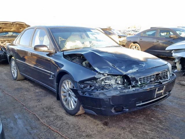 YV1TS92D341348512 - 2004 VOLVO S80 BLACK photo 1