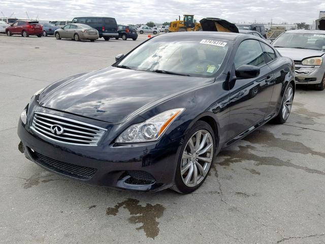 JN1CV6EK3AM101140 - 2010 INFINITI G37 BASE BLACK photo 2