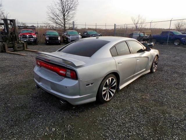 2C3CDXEJ6CH143681 - 2012 DODGE CHARGER SR SILVER photo 3