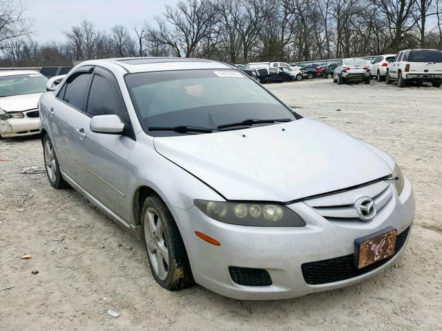 1YVHP80D875M14358 - 2007 MAZDA 6 S SILVER photo 1