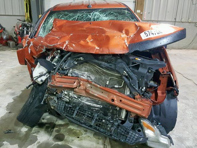 2FMDK49C98BB13614 - 2008 FORD EDGE LIMIT ORANGE photo 7