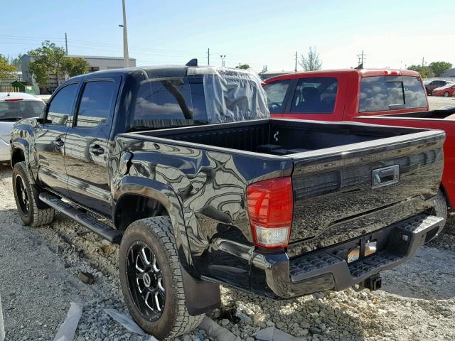 3TMAZ5CN3HM049796 - 2017 TOYOTA TACOMA DOU BLACK photo 3