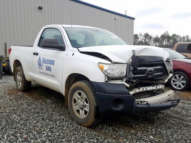 5TFJU5F12BX004602 - 2011 TOYOTA TUNDRA WHITE photo 1