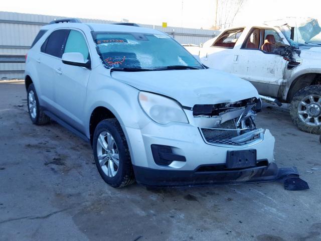 2GNALDEK1C6205469 - 2012 CHEVROLET EQUINOX LT SILVER photo 1