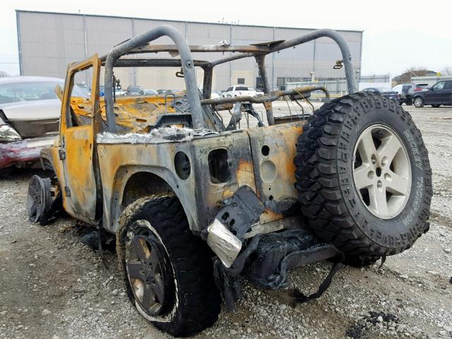 1C4AJWAGXFL523727 - 2015 JEEP WRANGLER S BURN photo 3