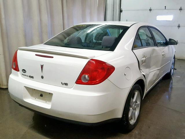 1G2ZG57N284156423 - 2008 PONTIAC G6 BASE WHITE photo 4