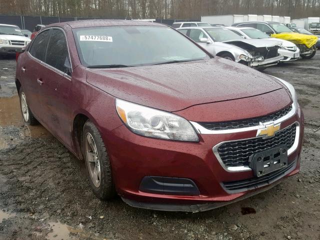 1G11C5SL8FF107618 - 2015 CHEVROLET MALIBU 1LT BURGUNDY photo 1