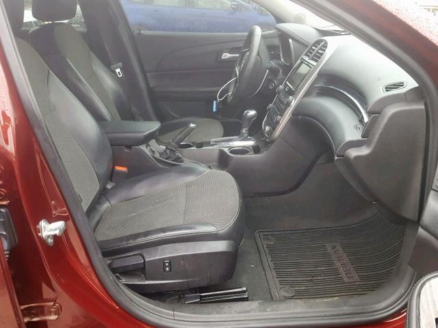 1G11C5SL8FF107618 - 2015 CHEVROLET MALIBU 1LT BURGUNDY photo 5