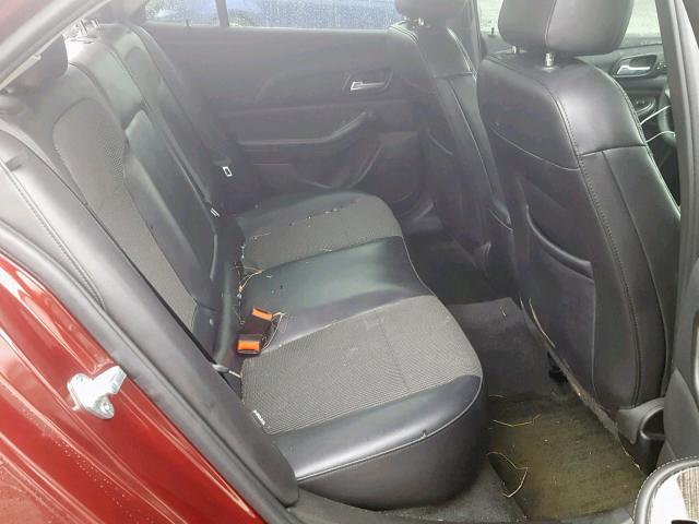 1G11C5SL8FF107618 - 2015 CHEVROLET MALIBU 1LT BURGUNDY photo 6