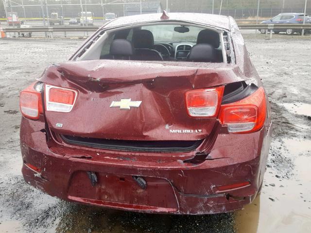1G11C5SL8FF107618 - 2015 CHEVROLET MALIBU 1LT BURGUNDY photo 9