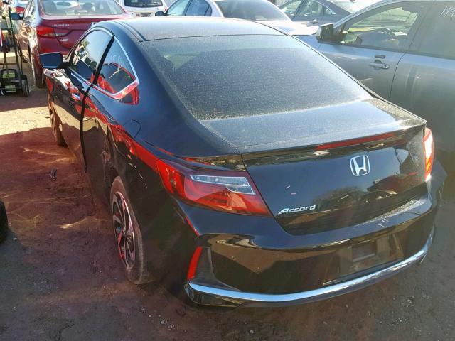 1HGCT1A32GA008142 - 2016 HONDA ACCORD LX- BLACK photo 3