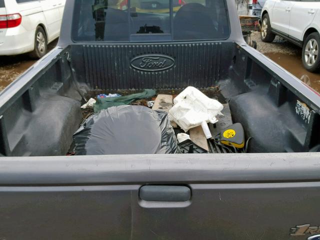 1FTYR10C2YPB53409 - 2000 FORD RANGER GRAY photo 6