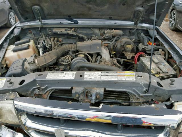 1FTYR10C2YPB53409 - 2000 FORD RANGER GRAY photo 7