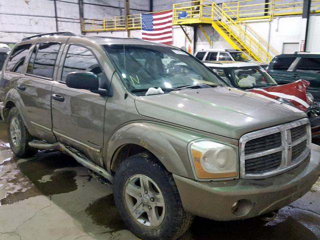 1D4HB58D94F236394 - 2004 DODGE DURANGO LI BROWN photo 1