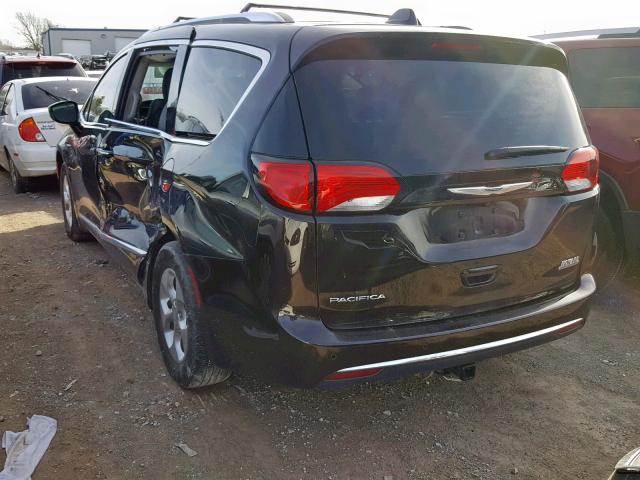 2C4RC1EGXHR652880 - 2017 CHRYSLER PACIFICA T BLACK photo 3