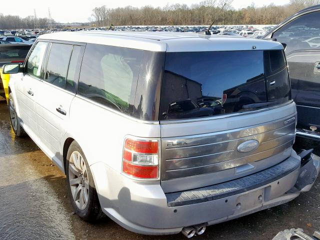 2FMGK5DC4CBD01752 - 2012 FORD FLEX LIMIT SILVER photo 3