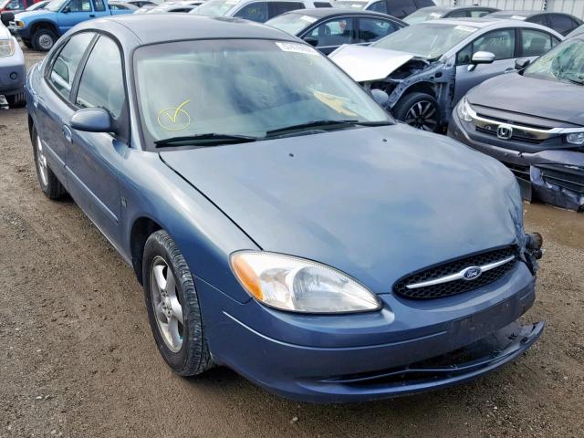 1FAFP55S11A152240 - 2001 FORD TAURUS SES BLUE photo 1