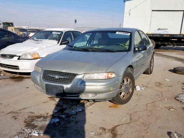 1C3EJ56H2YN201608 - 2000 CHRYSLER CIRRUS LXI BROWN photo 2