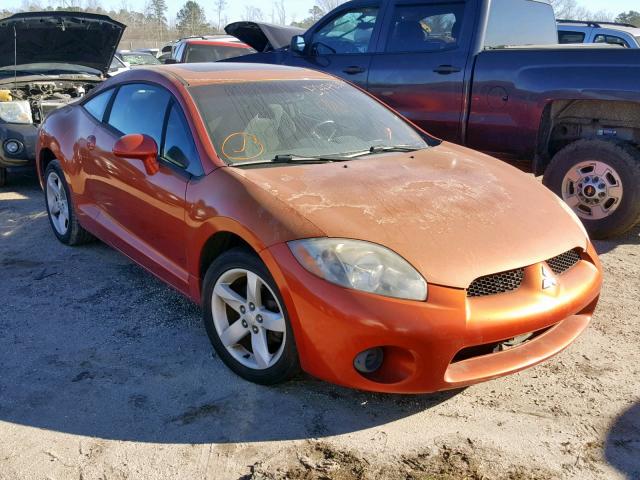 4A3AK24F96E017543 - 2006 MITSUBISHI ECLIPSE GS ORANGE photo 1