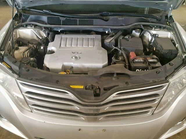 4T3BK11AX9U006428 - 2009 TOYOTA VENZA BASE SILVER photo 7