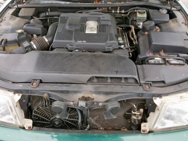 JT8BH22F5T0037479 - 1996 LEXUS LS 400 GREEN photo 7