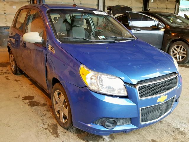 KL1TD6DE4BB161685 - 2011 CHEVROLET AVEO LS BLUE photo 1