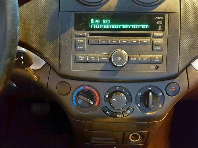 KL1TD6DE4BB161685 - 2011 CHEVROLET AVEO LS BLUE photo 9