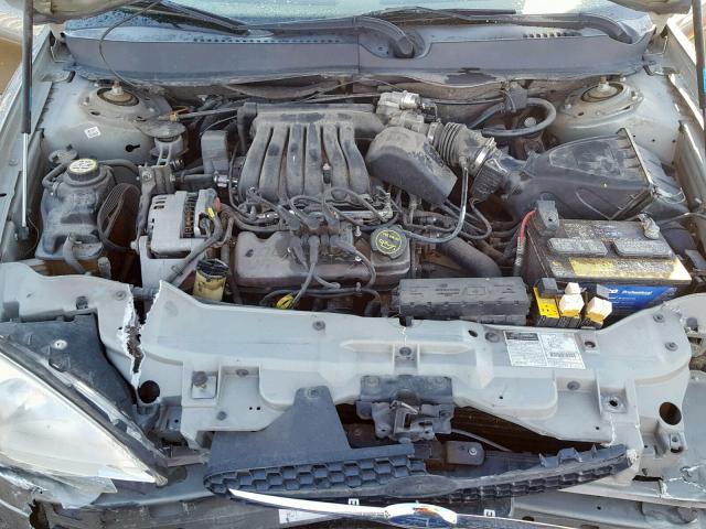 1FAFP55U82A184363 - 2002 FORD TAURUS SES SILVER photo 7