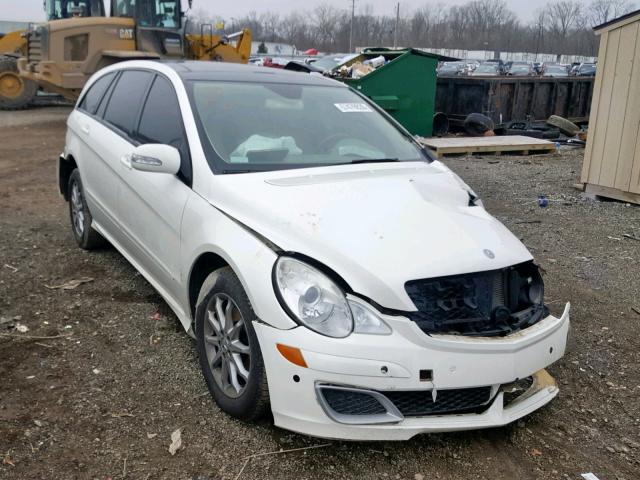 4JGCB65EX6A009740 - 2006 MERCEDES-BENZ R 350 WHITE photo 1