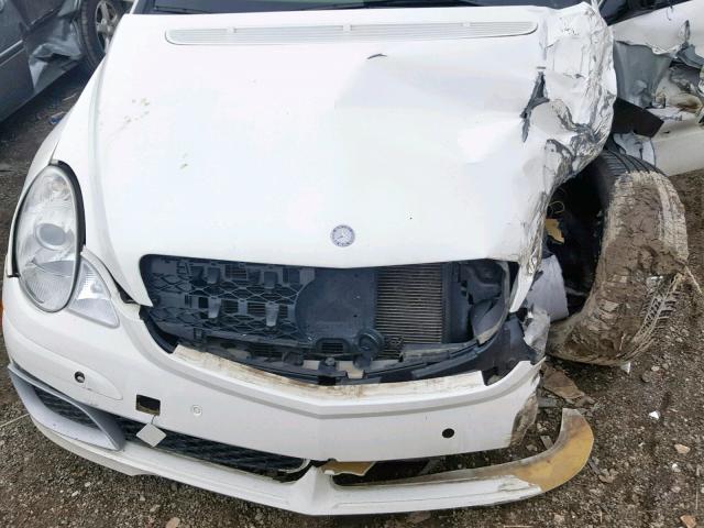 4JGCB65EX6A009740 - 2006 MERCEDES-BENZ R 350 WHITE photo 7