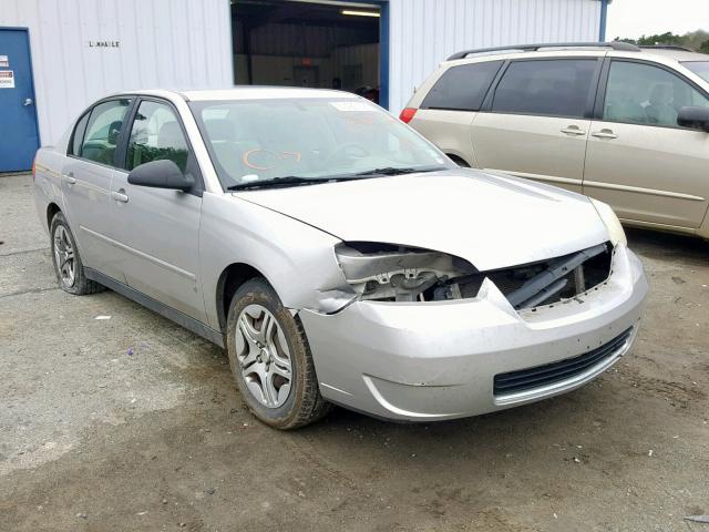 1G1ZS57N27F208526 - 2007 CHEVROLET MALIBU LS SILVER photo 1