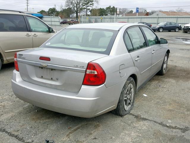 1G1ZS57N27F208526 - 2007 CHEVROLET MALIBU LS SILVER photo 4