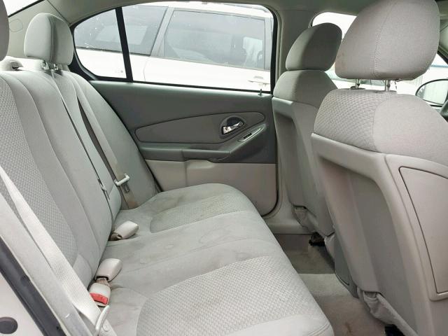 1G1ZS57N27F208526 - 2007 CHEVROLET MALIBU LS SILVER photo 6