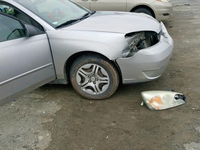 1G1ZS57N27F208526 - 2007 CHEVROLET MALIBU LS SILVER photo 9