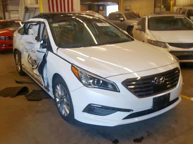 5NPE34AF9FH245639 - 2015 HYUNDAI SONATA SPO WHITE photo 1