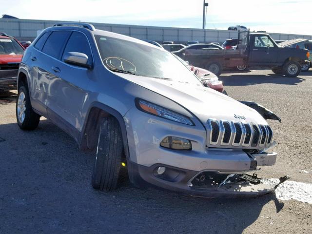 1C4PJMDS4EW254510 - 2014 JEEP CHEROKEE L SILVER photo 1