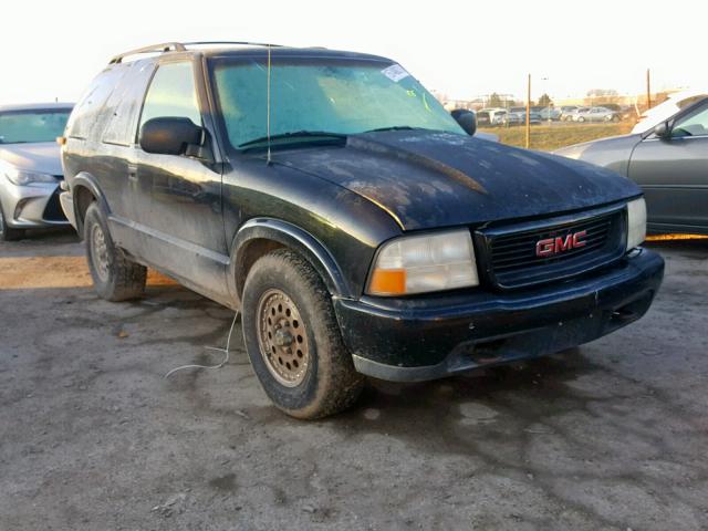 1GKCT18W2XK507374 - 1999 GMC JIMMY BLACK photo 1