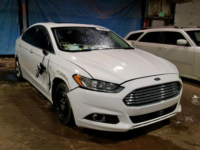 3FA6P0H70DR290405 - 2013 FORD FUSION SE WHITE photo 1