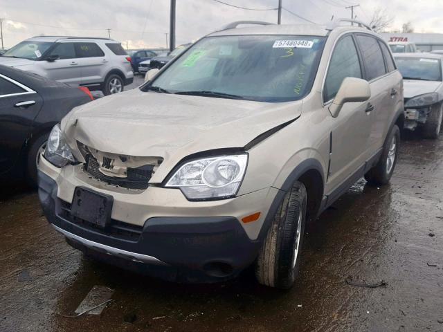 3GSCL33P09S555863 - 2009 SATURN VUE XE GOLD photo 2