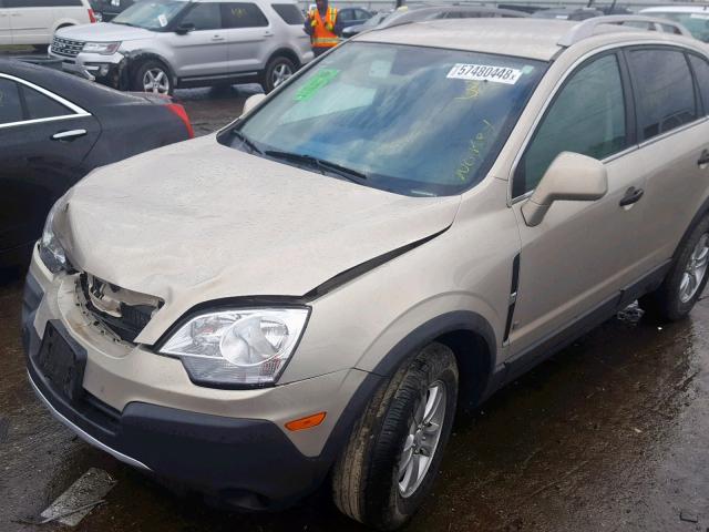 3GSCL33P09S555863 - 2009 SATURN VUE XE GOLD photo 9