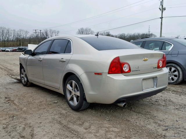 1G1ZC5EUXBF182953 - 2011 CHEVROLET MALIBU 1LT GOLD photo 3