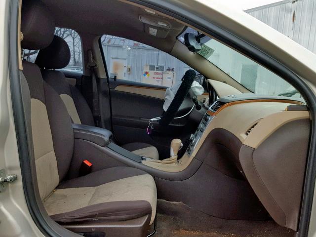 1G1ZC5EUXBF182953 - 2011 CHEVROLET MALIBU 1LT GOLD photo 5