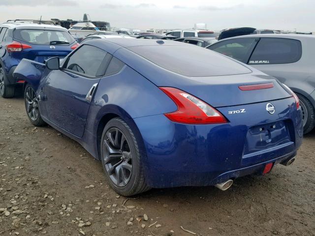 JN1AZ4EH0GM934505 - 2016 NISSAN 370Z BASE BLUE photo 3