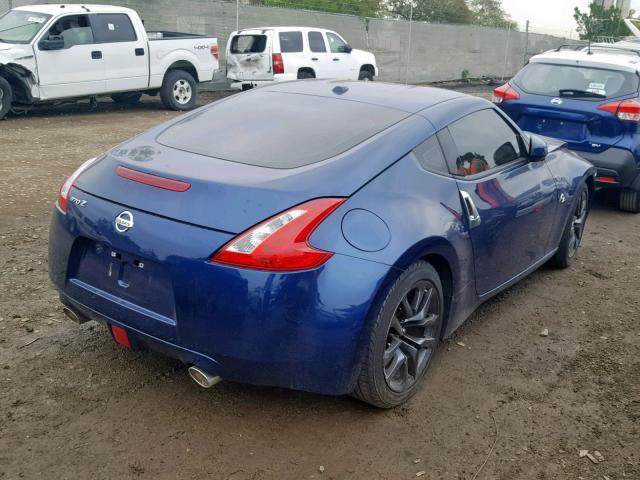 JN1AZ4EH0GM934505 - 2016 NISSAN 370Z BASE BLUE photo 4