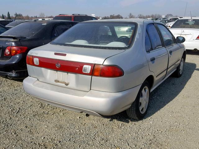 1N4AB41D9WC751960 - 1998 NISSAN SENTRA E SILVER photo 4