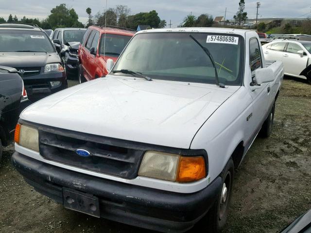 1FTCR10U8VUC65308 - 1997 FORD RANGER TWO TONE photo 2